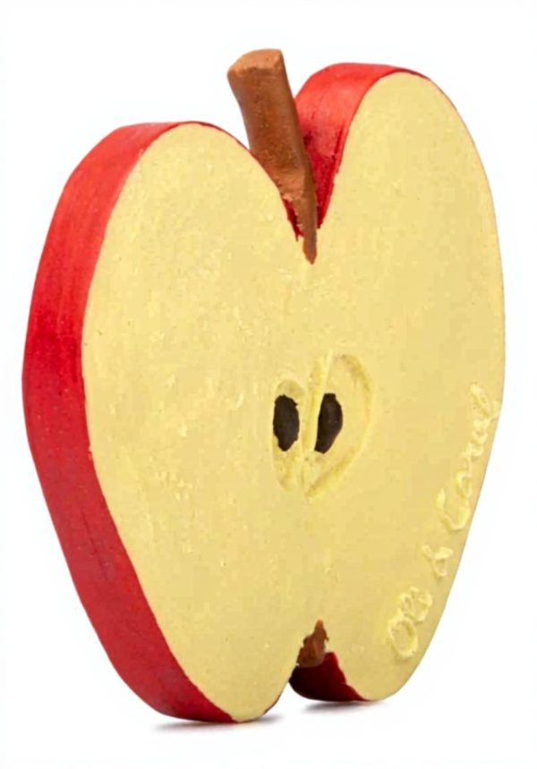 Anneau de dentition bébé caoutchouc naturel Oli et Carol