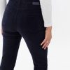 Pantalon femme BRAX Style Carola velours côtelé noir-6