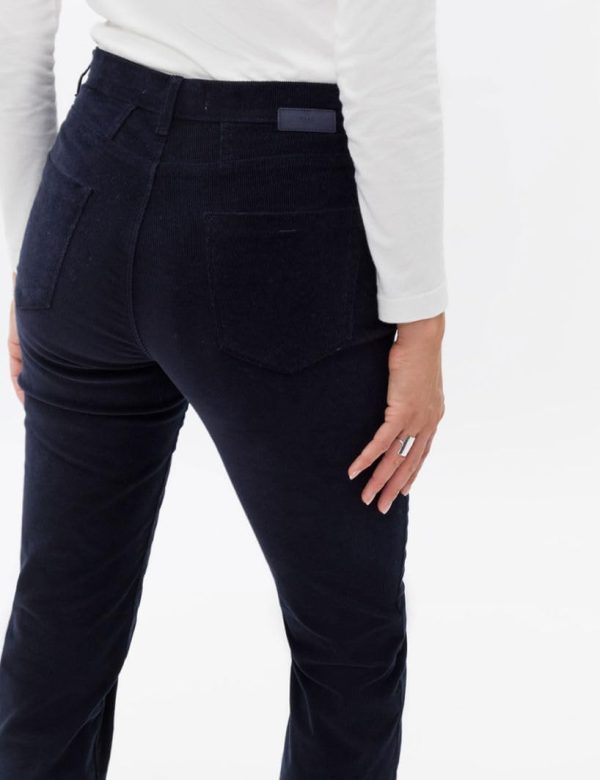 Pantalon femme BRAX Style Carola velours côtelé noir-6