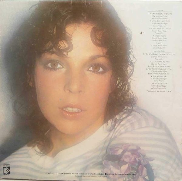 Vinyle Carole Bayer Sager Elektra album musique collection-1
