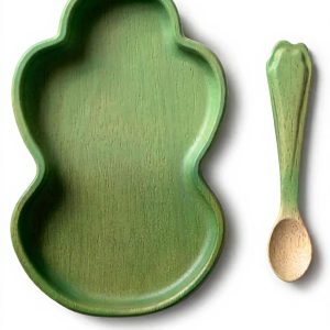 Service de table enfant Kendall Kale Oli Carol bois naturel