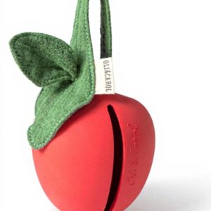 Pochette sucette caoutchouc naturel Oli Carol Pepa Apple