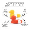 Jouet de bain naturel Oli amp Carol Flo The Floatie Jaune