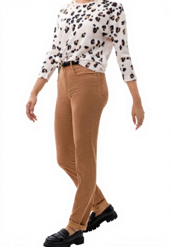 BRAX Pantalons Femme Carola Winter Dream Noir Marine