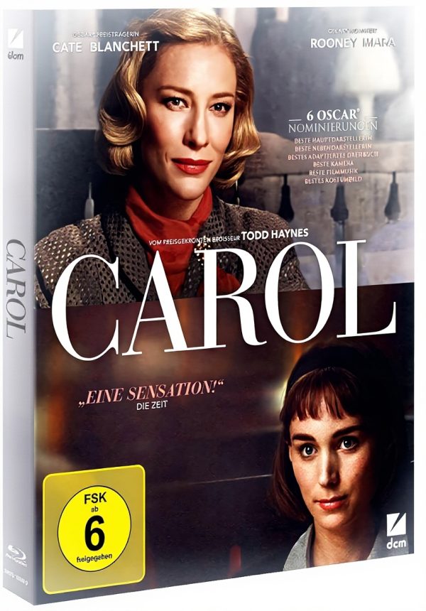 Carol Blu-ray Film Drame Romance Allemand Anglais