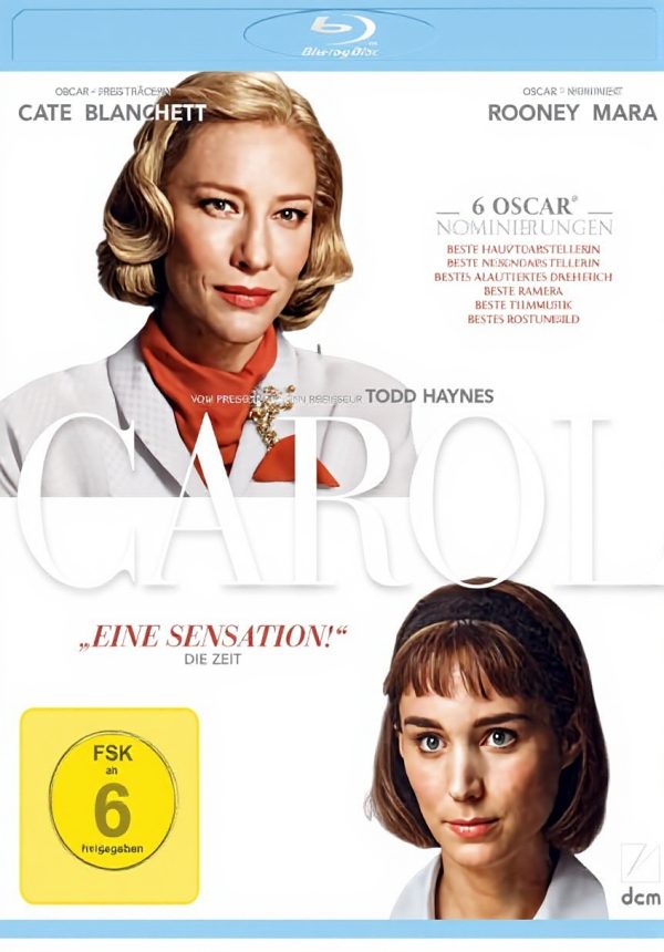 Carol Blu-ray Film Drame Romance Allemand Anglais