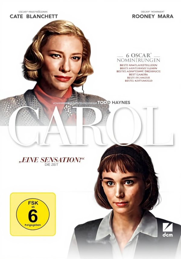 Carol DVD Film Drame Allemand Sous-titres Anglais