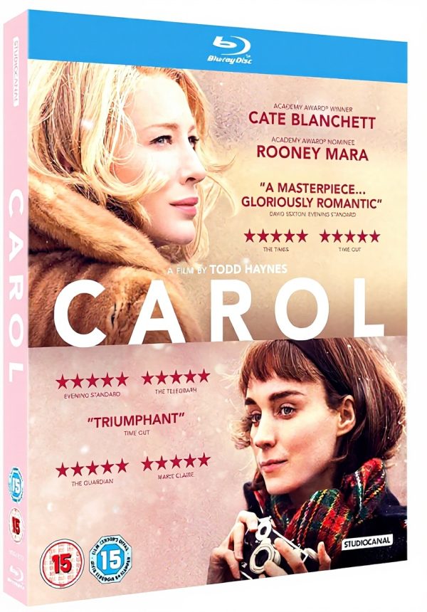 Carol Blu Ray Todd Haynes Cate Blanchett Rooney Mara