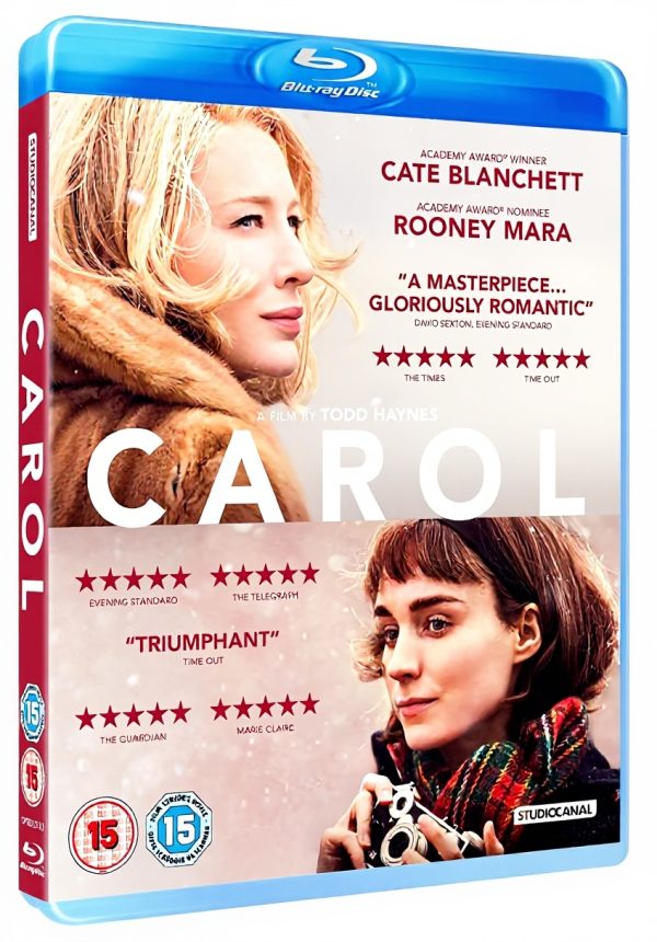 Carol Blu Ray Todd Haynes Cate Blanchett Rooney Mara
