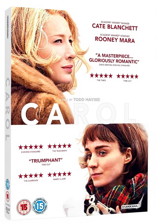 Carol DVD film édition Royaume-Uni import Cate Blanchett