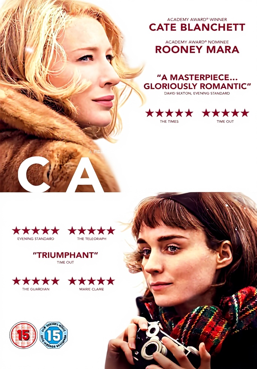 Carol DVD film édition Royaume-Uni import Cate Blanchett