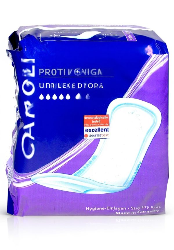 Serviettes hygiéniques Caroli Protect Care Maxi Plus lot 8