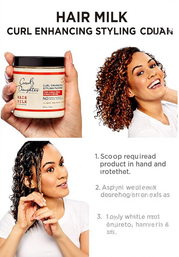 Pudding coiffant Carols Daughter lait nourrissant cheveux