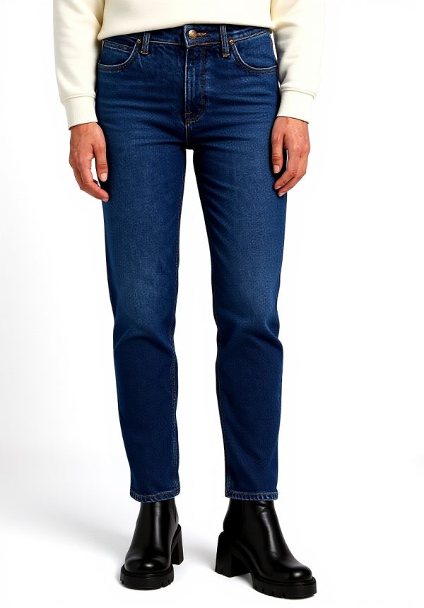 Lee Carol Jeans Classique Femme Coton Lyocell Coupe Droite