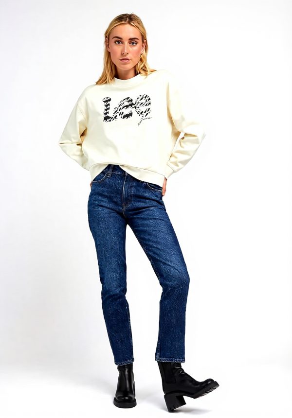 Lee Carol Jeans Classique Femme Coton Lyocell Coupe Droite