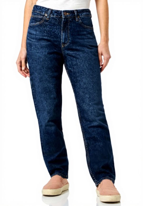 Lee Jeans Femme Carol Coupe Droite Coton Lyocell
