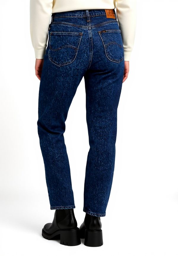 Lee Jeans Femme Carol Coupe Droite Coton Lyocell