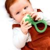 Hochet bébé Oli Carol caoutchouc naturel dentition 0-12 mois