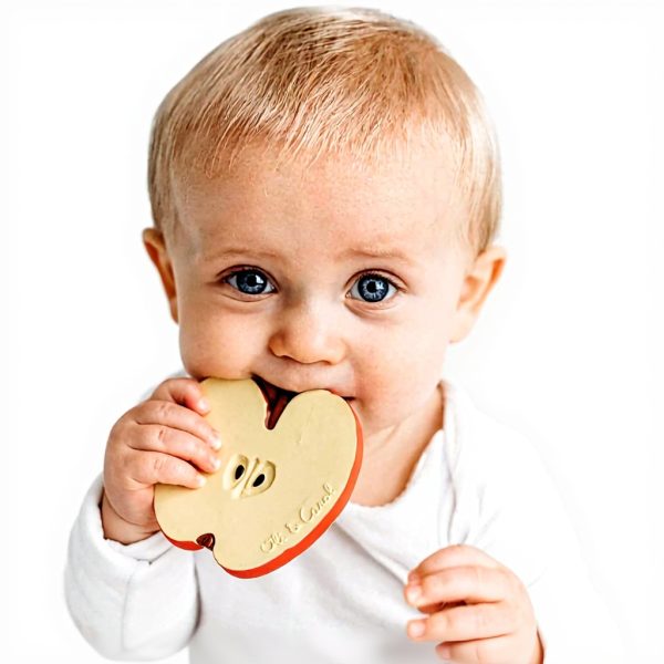 Anneau de dentition naturel Oli amp Carol caoutchouc bébé