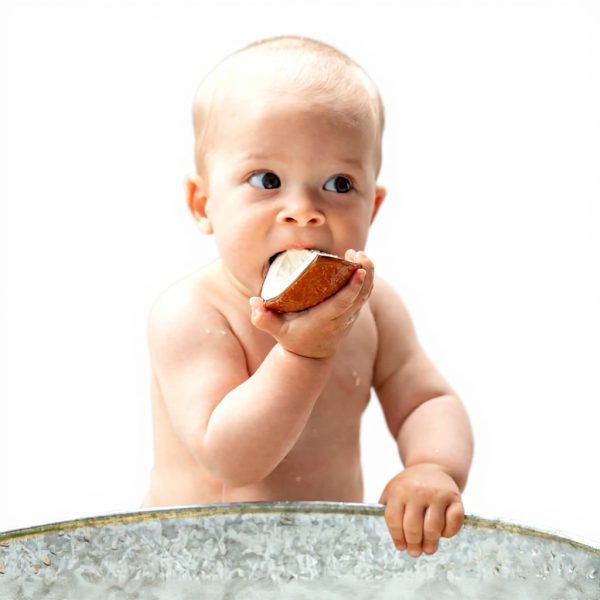 Anneau de dentition Oli amp Carol caoutchouc naturel jouet