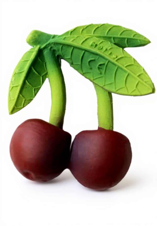 Anneau de dentition naturel Oli Carol Mery Cherry bébé