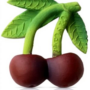Anneau de dentition naturel Oli Carol Mery Cherry bébé
