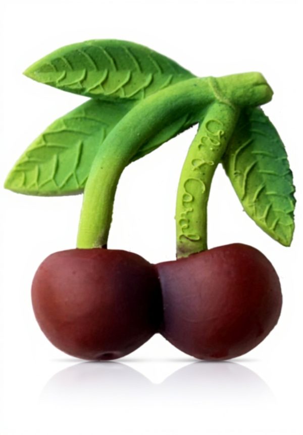 Anneau de dentition naturel Oli Carol Mery Cherry bébé