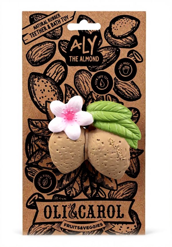 Anneau de dentition bébé Oli Carol caoutchouc naturel Aly