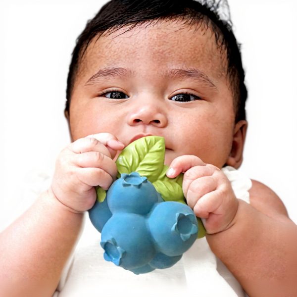 Anneau dentition bébé Oli Carol caoutchouc naturel Jerry