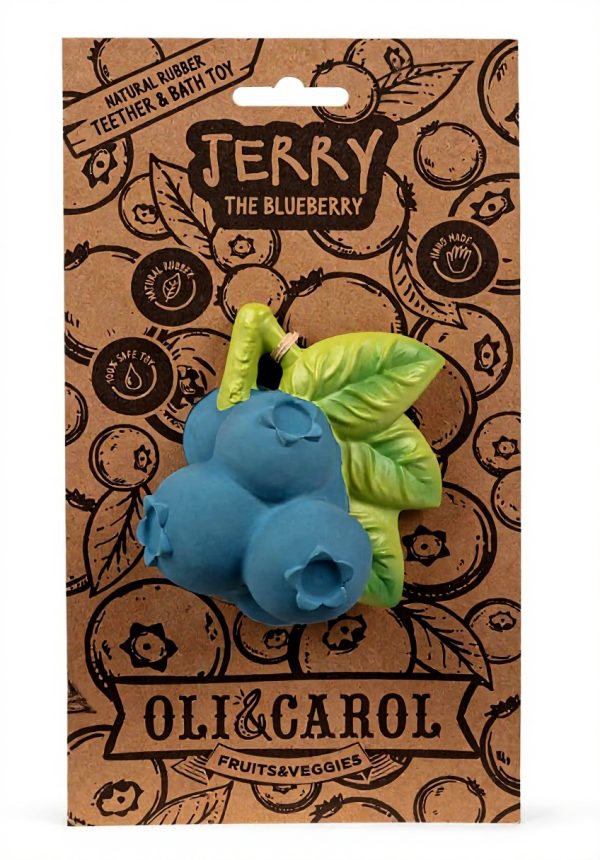 Anneau dentition bébé Oli Carol caoutchouc naturel Jerry