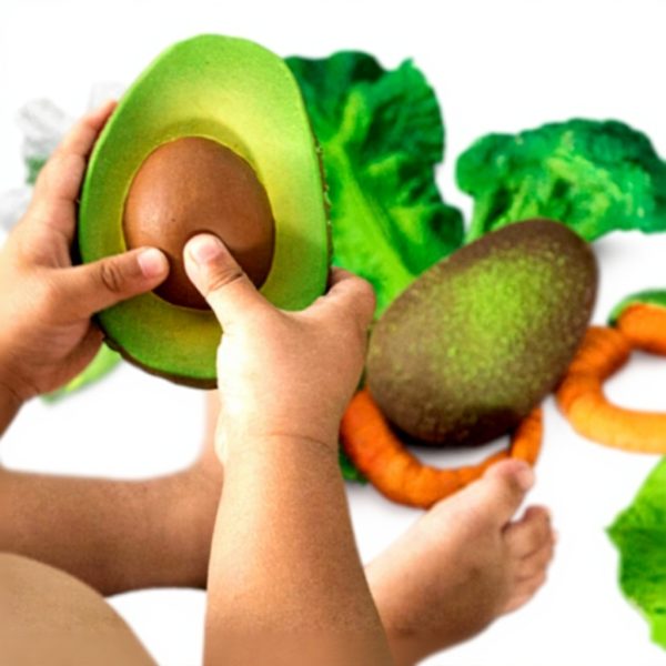 Jouet de bain avocat Oli amp Carol caoutchouc naturel