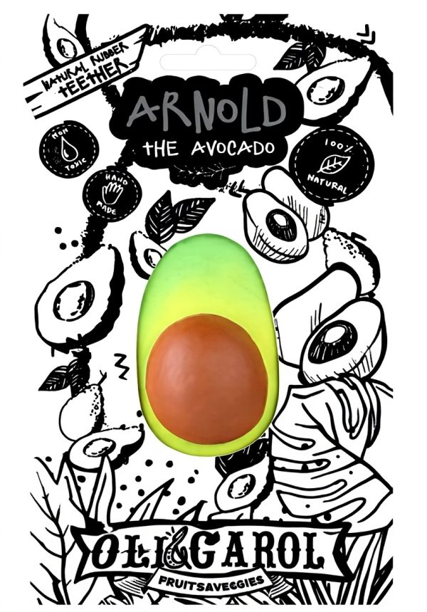 Jouet de bain avocat Oli amp Carol caoutchouc naturel