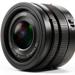 Objectif Panasonic 15mm f/1.7 noir compact pour Lumix G-0