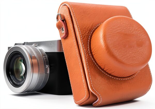Étui appareil photo D-LUX7 cuir synthétique vintage-0