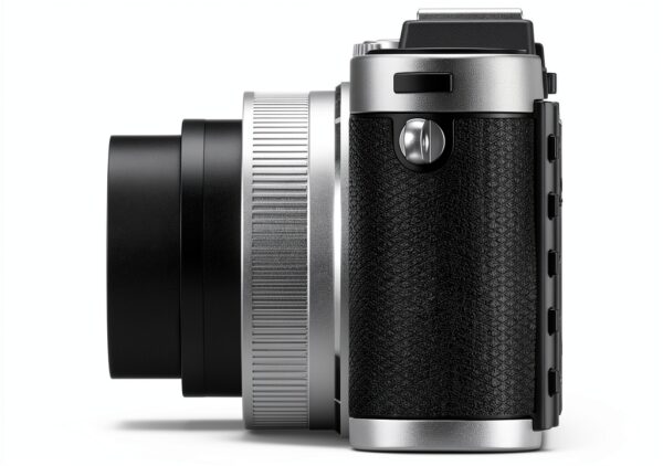 Appareil photo Leica X2 compact gris objectif grand angle-3