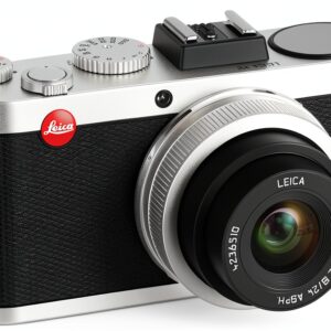 Appareil photo Leica X2 compact gris objectif grand angle-0