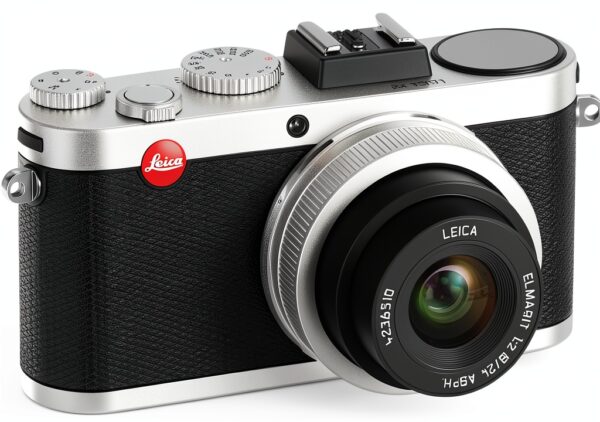 Appareil photo Leica X2 compact gris objectif grand angle-0