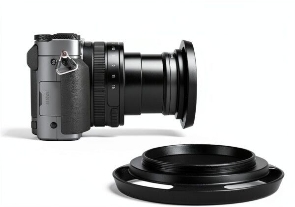 Pare-soleil JJC métal noir objectif Panasonic Lumix-3