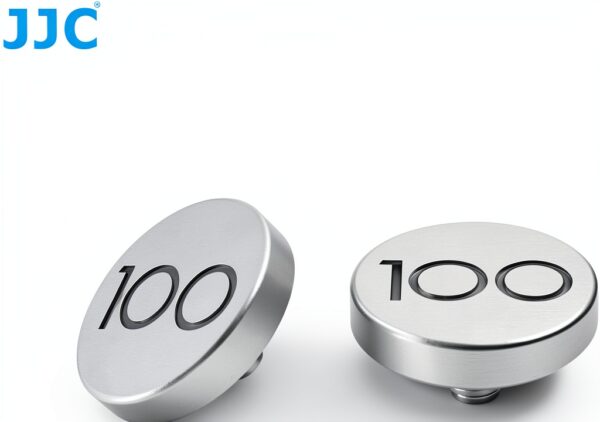 Bouton obturateur JJC argent 100 pour Leica Q3 Fuji GFX-5