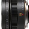 Objectif Panasonic 15mm f/1.7 noir compact pour Lumix G-2