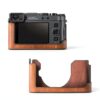 Étui cuir Leica D-LUX 8 protection vis trépied poignée-5