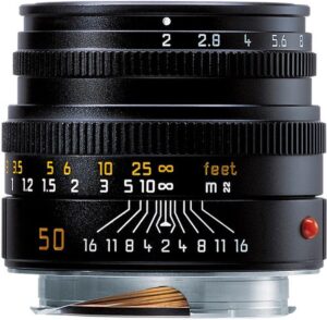 Leica Summicron M 50mm f2 Objectif Monture M Mise au point-0
