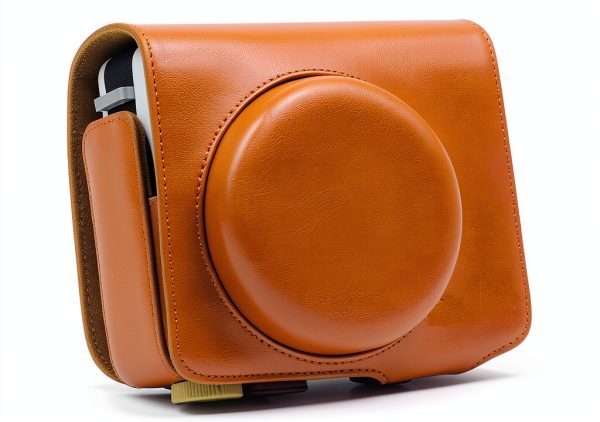 JXE sacoche cuir rétro pour Leica Sofort Instax protection