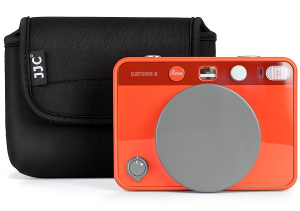 JJC Sacoche Néoprène Leica Sofort 2 D-Lux7 Fuji X Half Noir