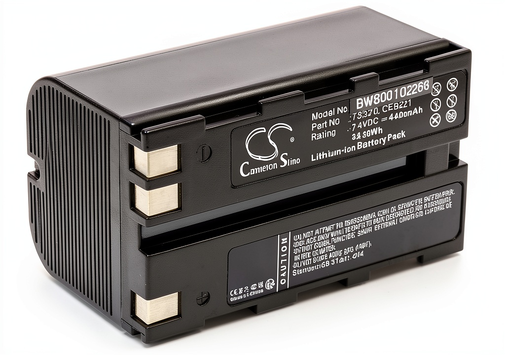 Batterie vhbw installée dans un appareil Leica Builder 500