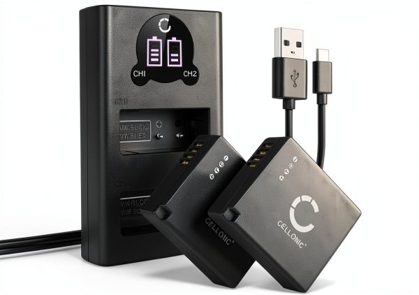 CELLONIC Batterie Leica D-LUX 7 Lithium-ion Chargeur Double