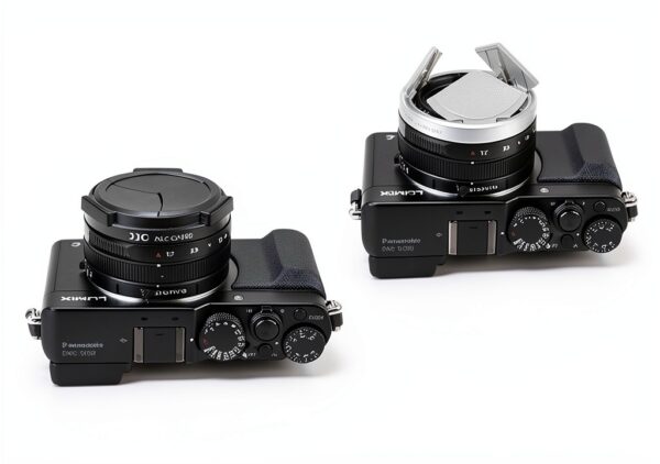 Bouchon objectif JJC automatique vissé protection filtre-5