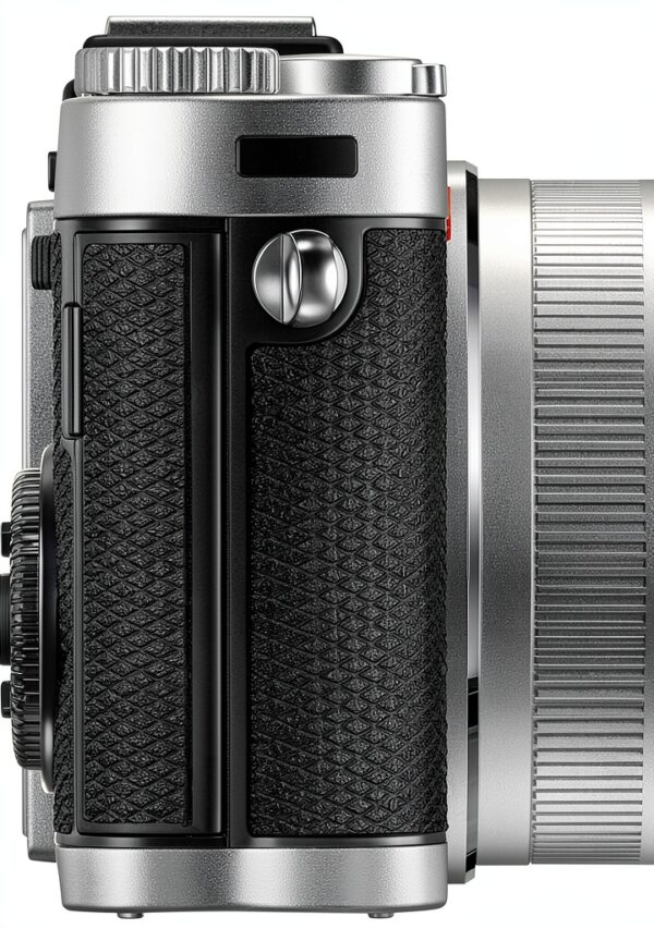 Appareil photo Leica X2 compact gris objectif grand angle-4