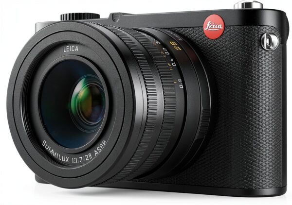 Appareil photo compact Leica noir objectif 28mm f17-0