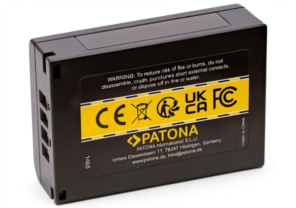 Batterie PATONA pour Leica M10 lithium-ion 1200 mAh-2